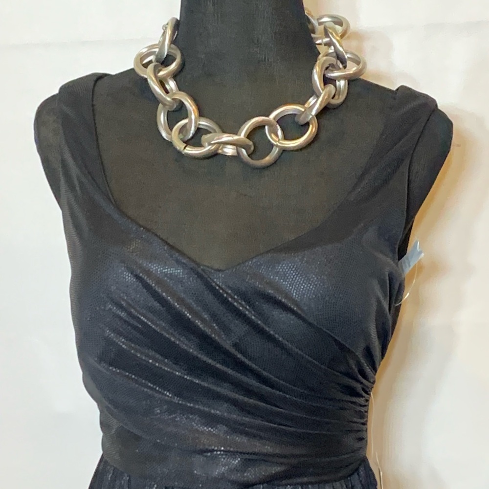 Midnight Blue Evening Gown